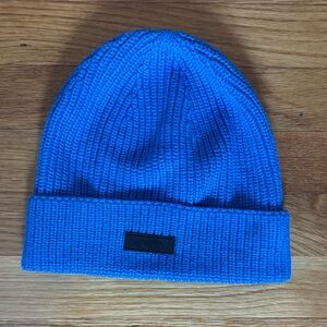 Athleta Vibrant Blue Knit Beanie